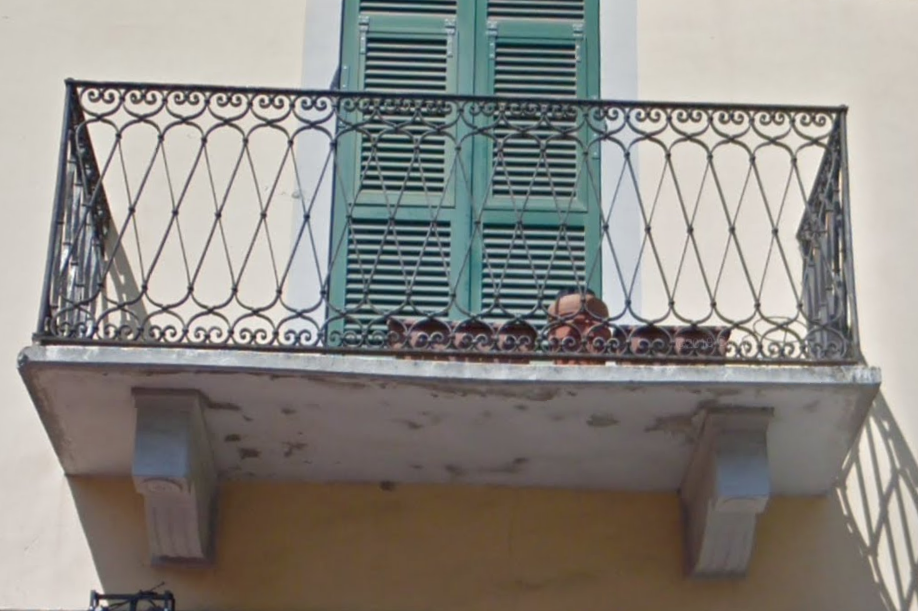 Wrought-iron fence, example 1