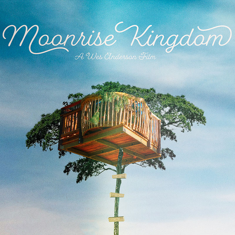 Poster design for the movie Moonrise Kingdom by Wes Anderson